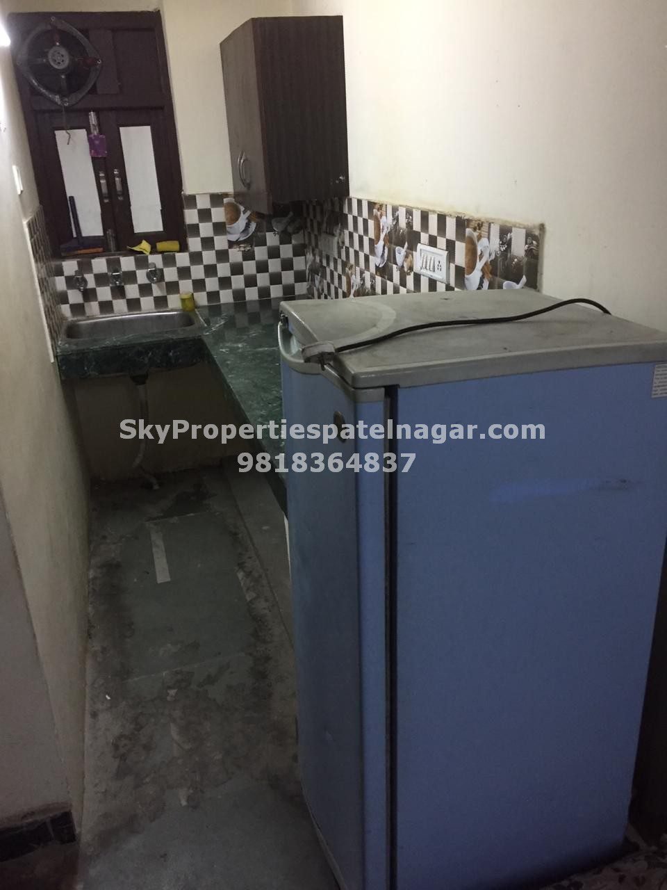 1 Rk Flat For Rent in West Patel Nagar Delhi